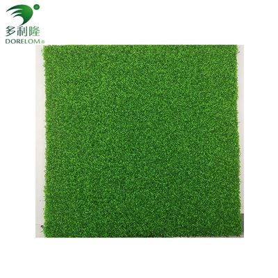 Golf zetten groen kunstgras met PP Net SPU Latex backing en polypropyleen