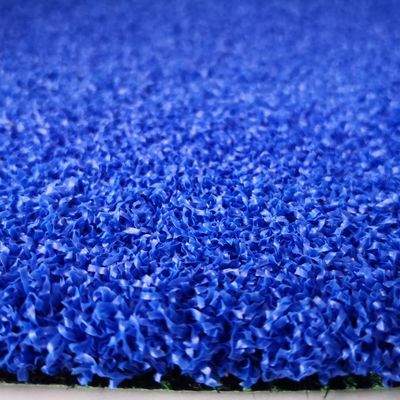 Densiteit PE Blauwe kleur Buiten kunstgras voor tennisbaan Padelgras tegen betaalbare prijzen