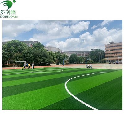Geel Groen Rood Kunstgrastegels voor voetbaltuinen en sportvloeren