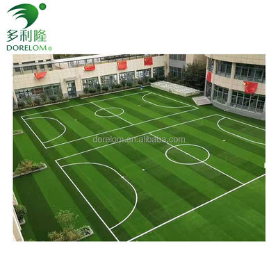 Hoogte van de stapel 40-60 mm en 10500 steken/m2 Voetbal Kunstgras voor voetbal