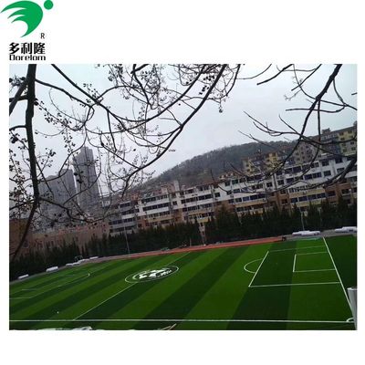 Certificering ISO14001 40 mm/50 mm/60 mm Kunstgras voor voetbalveld Beste optie