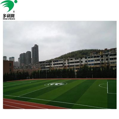 Certificering ISO14001 40 mm/50 mm/60 mm Kunstgras voor voetbalveld Beste optie