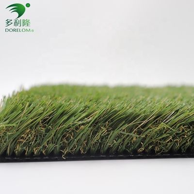 Hoogdichtheid UV-bescherming Kunstgras Residentieel groen tapijt met 6 mm invulling