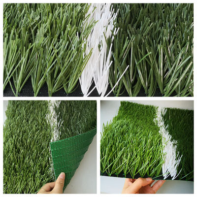 Certificering ISO14001 40 mm/50 mm/60 mm Kunstgras voor voetbalveld Beste optie