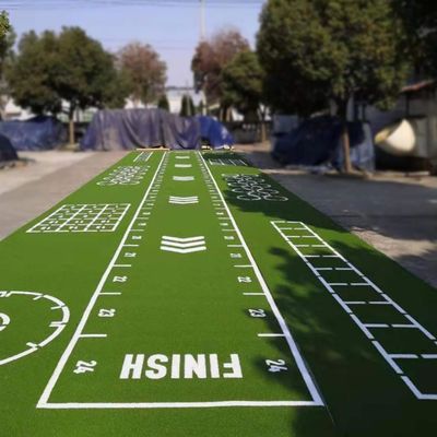 63000 hechtingen/m2 Dichtte Kunstgras Sportgrasmat voor fitnessvloeren