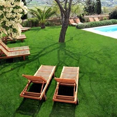 SPU-coating zacht groen natuurlijk kunstgras voor buitentuin achtergrond landschap