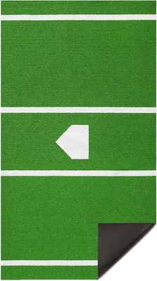 Home Plate Batting verbeterd met 5ft*8ft Pro-Model Hitting Mat en kunstgras