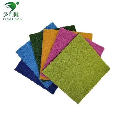 3/16&quot; maat kunstgras voor fitnessvloeren Groen Rood Zwart Blauw Wit Roze
