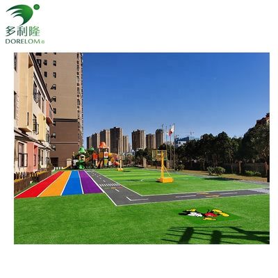Grijze, rode, blauwe, groene synthetische gaas voor tennis- en sportschool 13 mm hoog