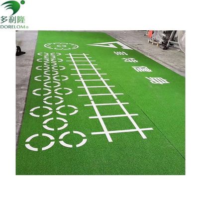 Gauge 3/16 inch 15-35mm Groene kunstgrasmarkering voor gymvloeren Plastic Carpet