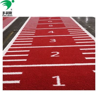 4m*25m Blauw Groen Zwart Rood UV-bestendige gymvloer Kunstgras