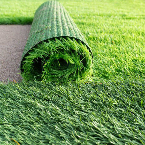 PE Niet-invullend 50 mm 60 mm groen kunststof Sport synthetisch gras voor voetbalveld