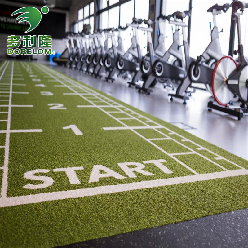 63000 hechtingen/m2 Dichtheid Dorelom Kunstgras voor intervallentraining Bewegingsvaardigheid Sledetype Pulling GYM Turf