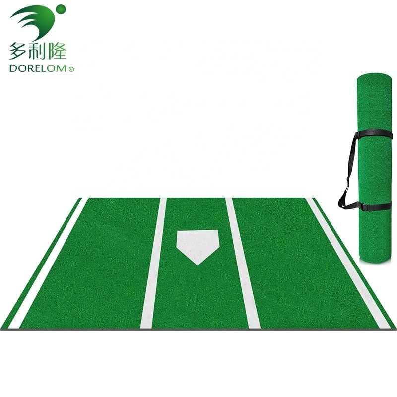 PE Monofilament PP Curly Fiber Batting Mat Reglement Grootte Rasen voor binnen buiten