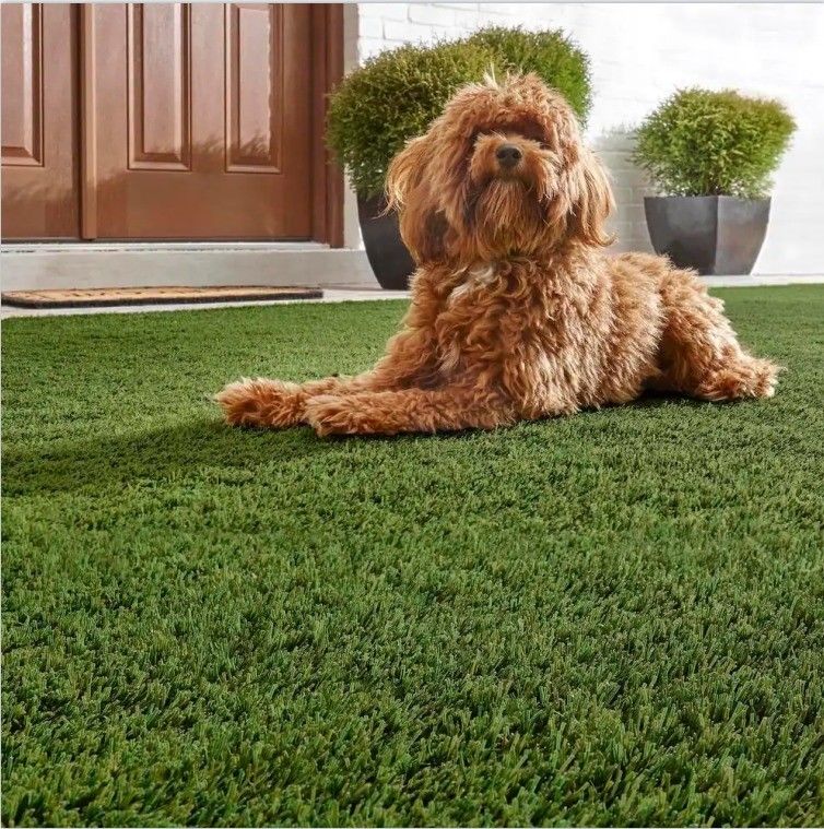 Natuurlijk uitziende kunstgras voor tuin achtergrond en huisdieren 2m/4m*25m 3/8 inch Guage